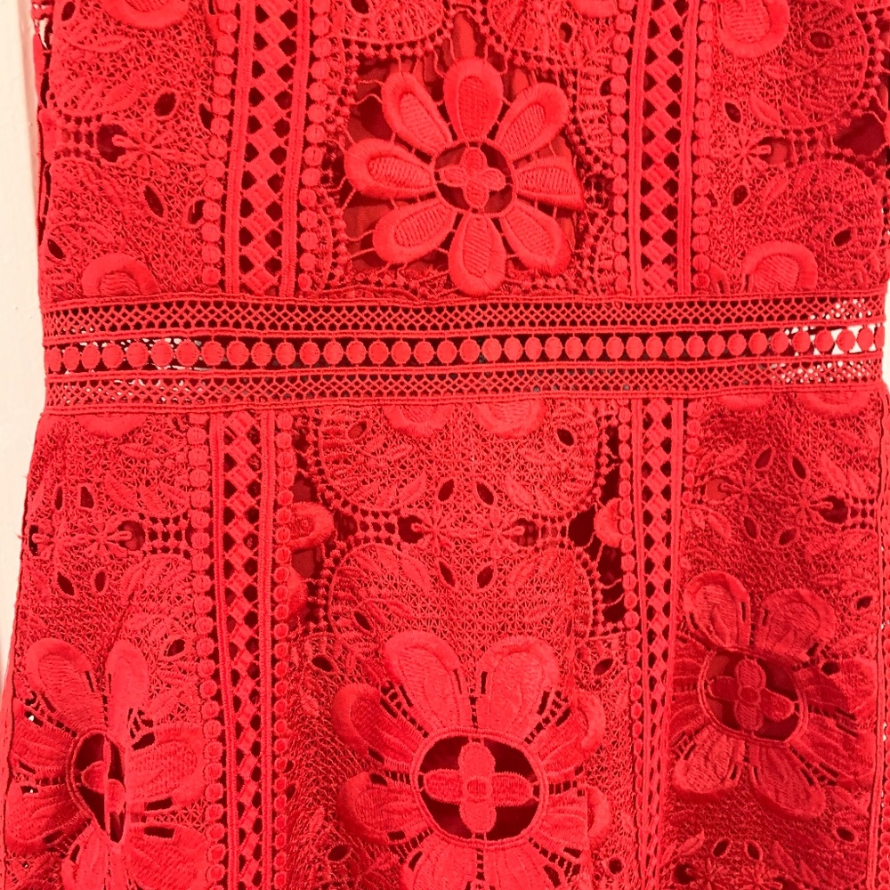 ALICE + OLIVIA Zula Lace Minidress NWOT